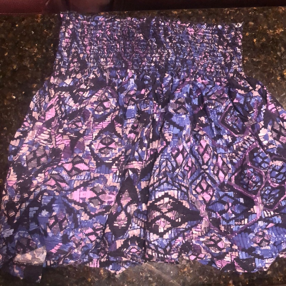 Tribal print skirt